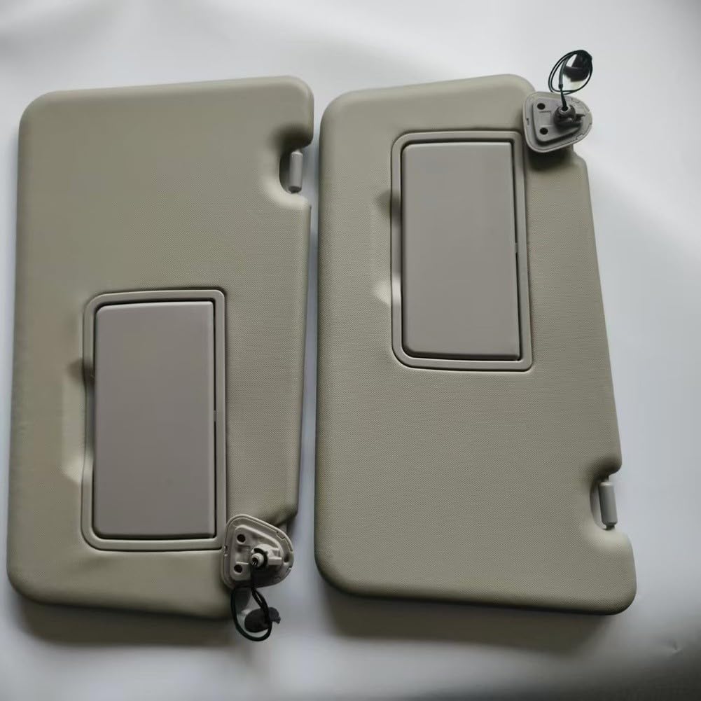 Pare-soleil ABS Gris avec Miroirs Éclairés pour Koleos(right)