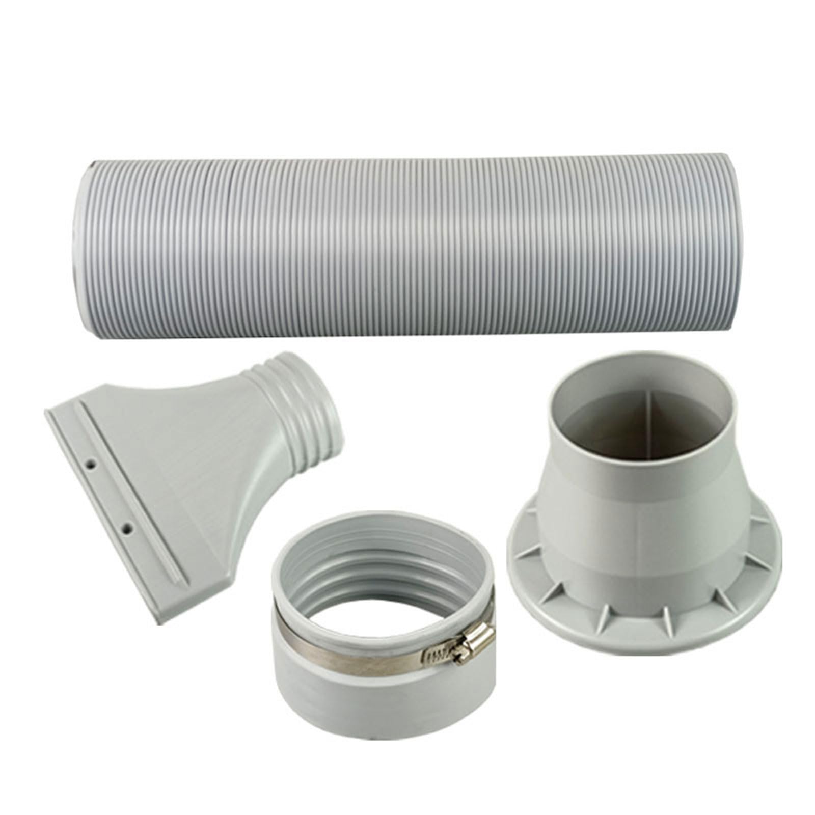 Portable Air Conditioning Hose Cover Wrap Insulated Hose Cover Exhaust Duct Vent Pipe Adapter Accessories Portable Flexible Conditioner Exhaust Tube Pipe Connector