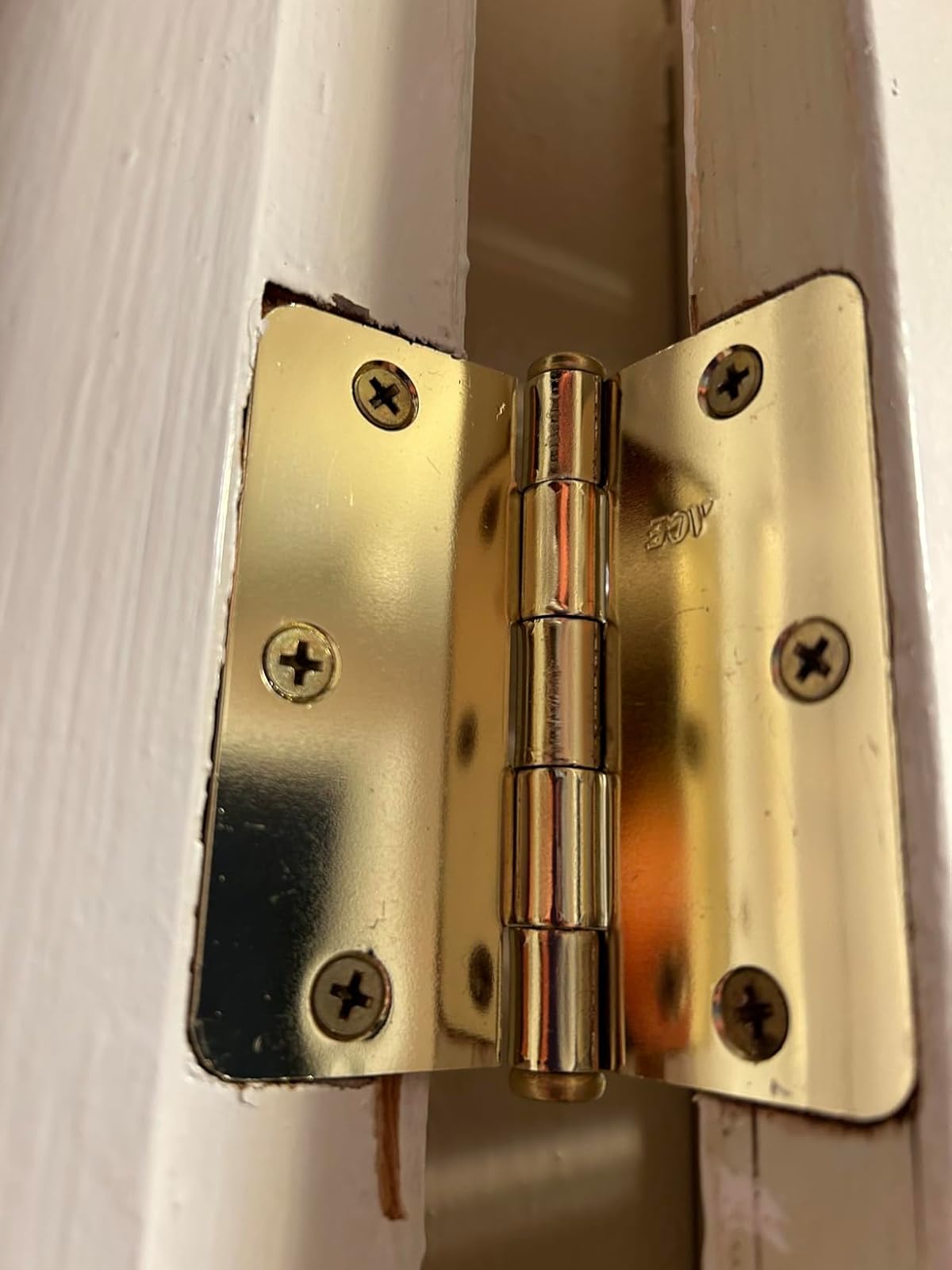 3.5" Door Hinges, 5/8" Radius photo review