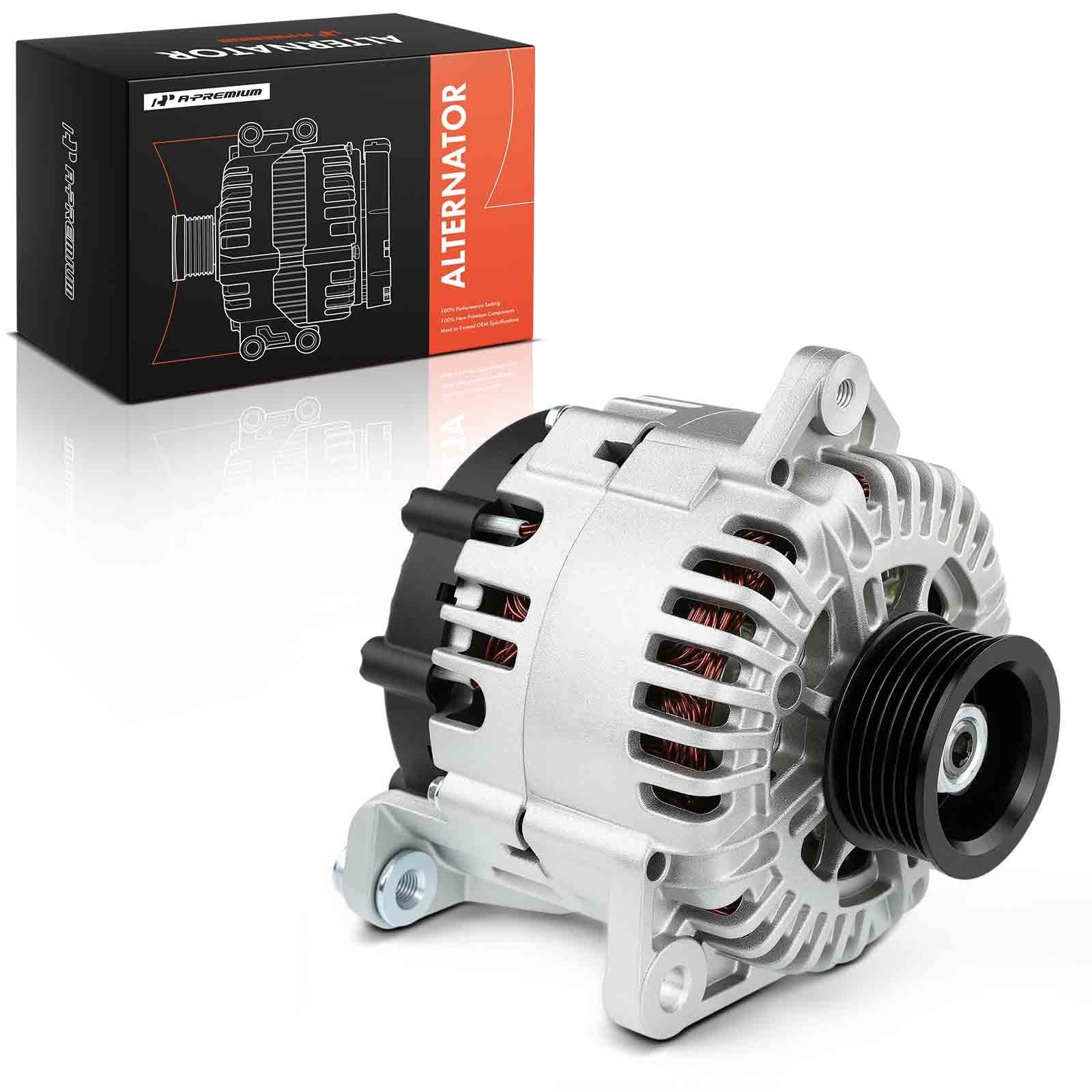 Photo 1 of A-Premium Alternator, 12V 130A 7-Groove Pulley Clockwise