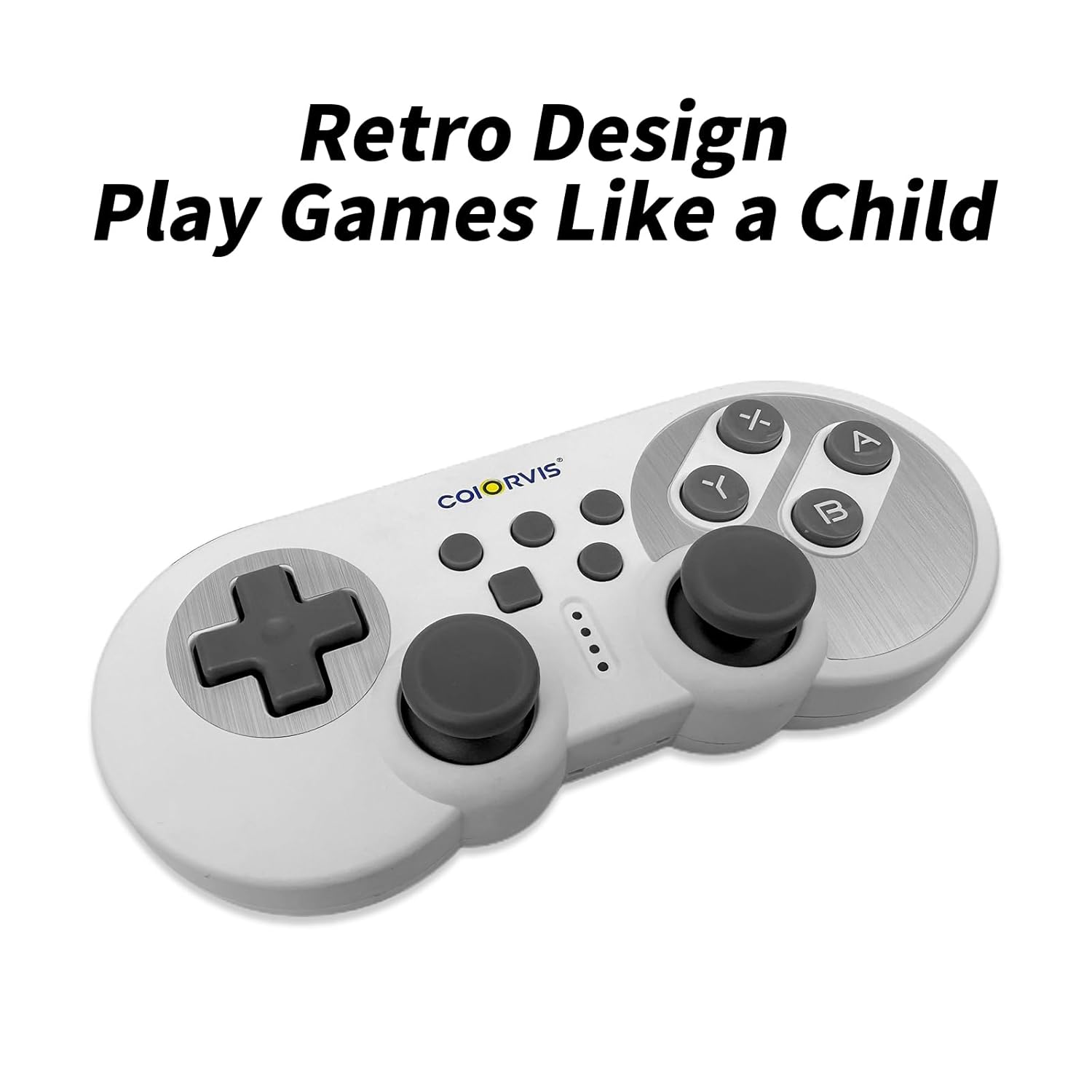 COIORVIS mini Pro Wireless Controller, ALPS Joystick, Retro Gamepad for Switch2,Switch, PC, Steam Deck, Android, Raspberry PI, iPhone, iPad, macOS and Apple TV - Image 2