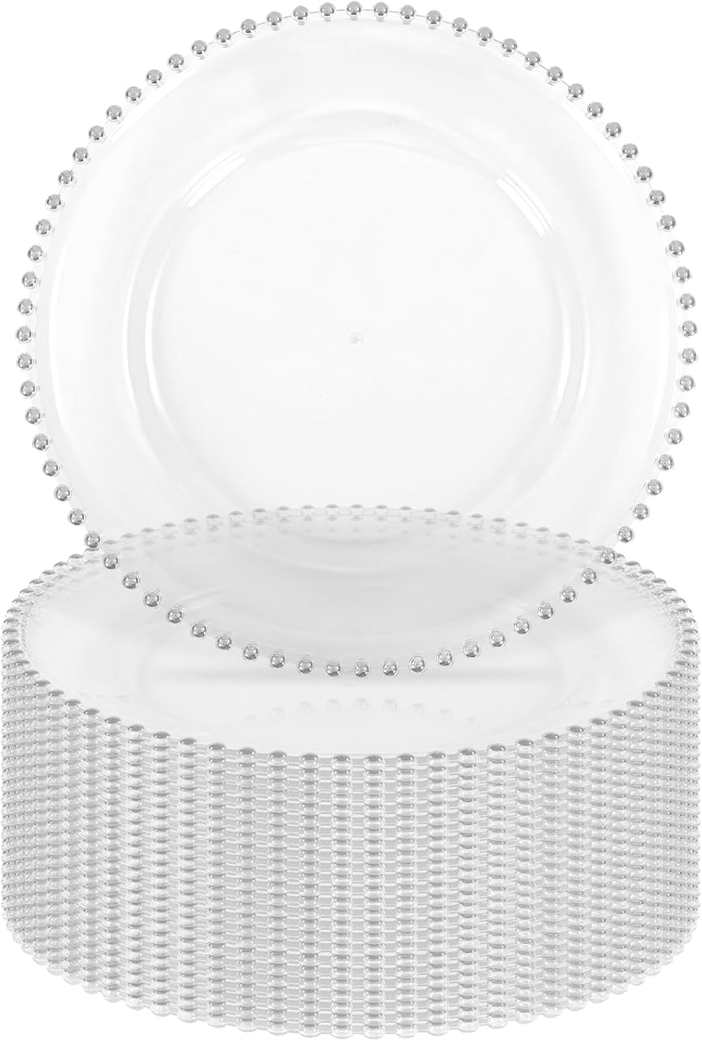 24 Pack Clear Acrylic Round Charger Plates With Burkina Faso Ubuy