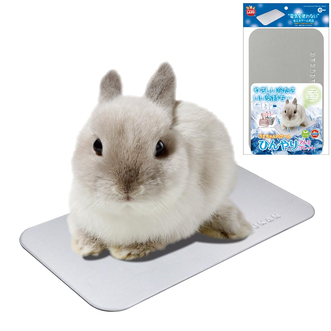 Amazon | ミニマルランド うさちゃんのクールひんやり アルミプレート