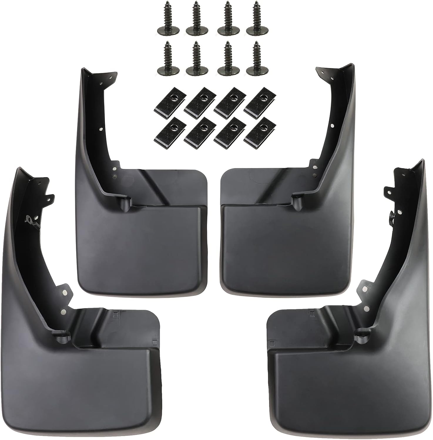 Mud Guard Mud Flaps Guards Splash All Weather Guard Mud for 2009-2018 Doge Ram 1500，2019 Ram 1500 Classic,2010-2018 Ram 2500/3500, Mudguards Mudflaps Guards Front & Rear Set of 4