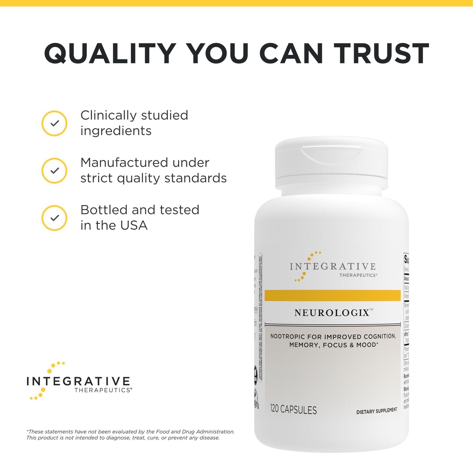 Integrative Therapeutics Neurologix, Nootropic for Brain Health*, 28 Count — Amazon image 5