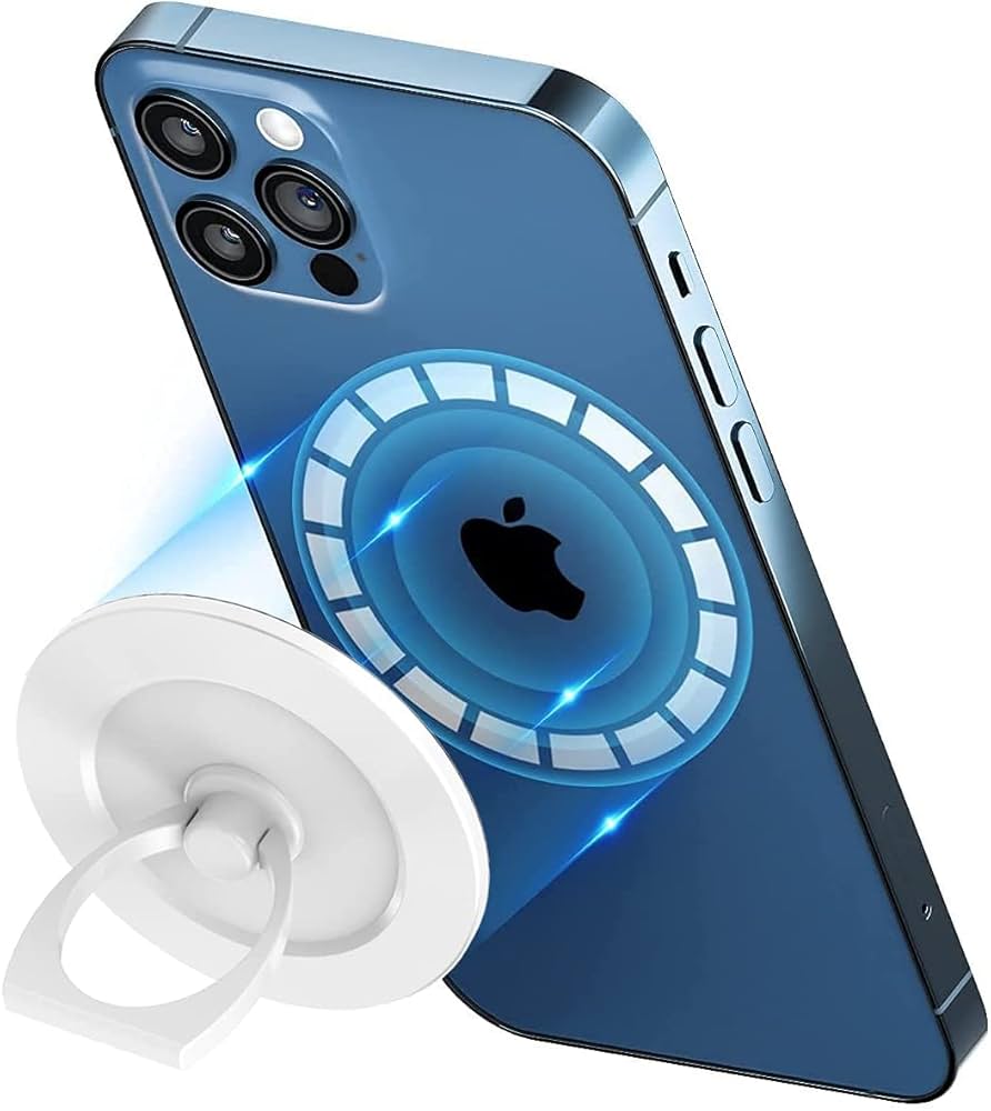 Amazon | 【最新強化ミルクホワイト】 enGMOLPHY MagSafe対応スマホ