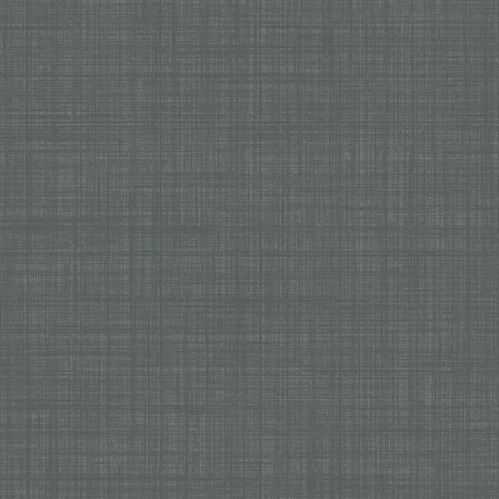 Yöl Dark Grey Weave Texture Wallpaper - Modern Contemporary Feature Wall - Bedroom Living Room