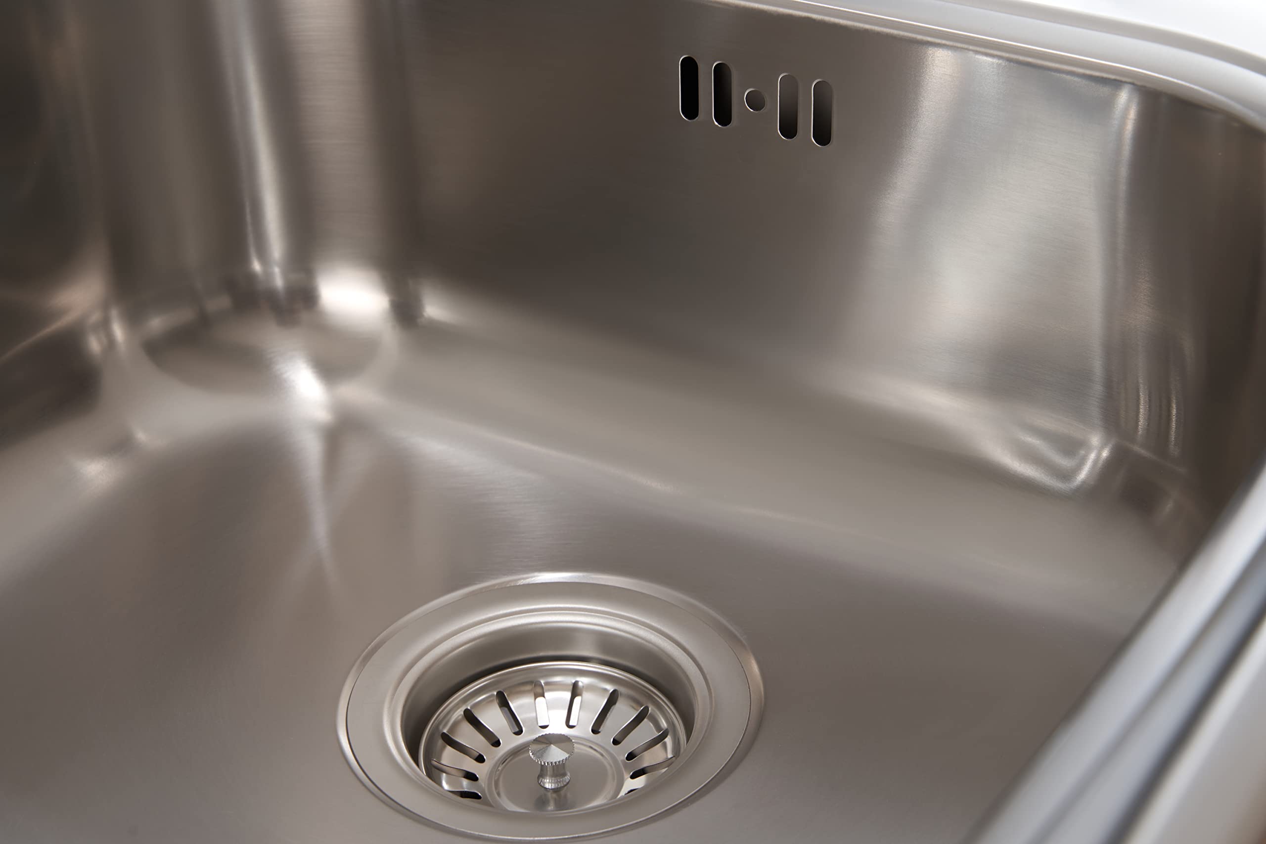 Respekta Miami Fregadero, inox, 86x50 cm, 1 cubeta