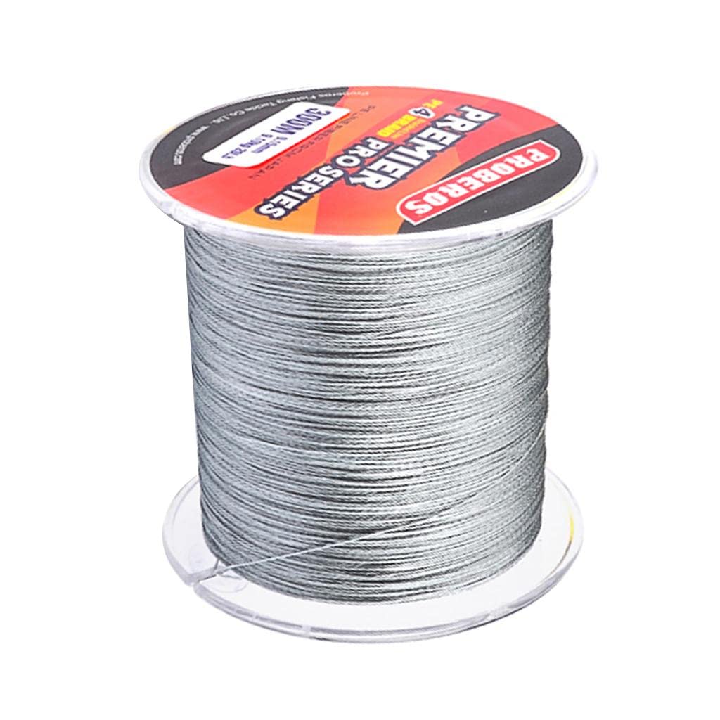 ATORSE Super Strong 300M 0.23Mm 25Lb Pe Braided Lines Sea Fishing Line Grey-image-43
