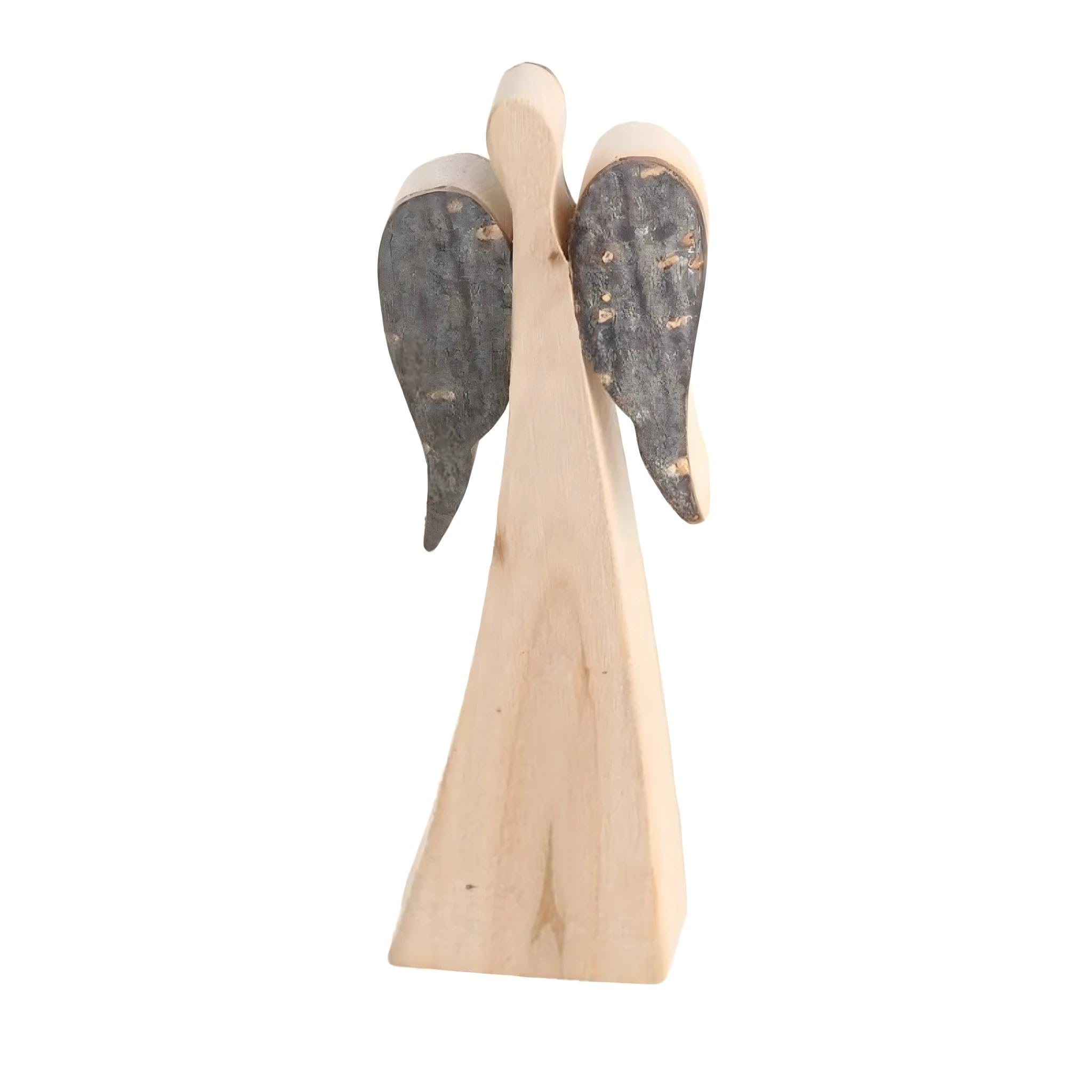 Dolfi | Bark Angels 6 cm 6 cm | Natural Wood in Val Gardena | Nativity Figure