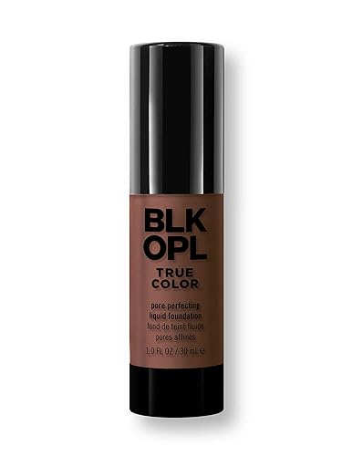 BLKOPL TRUE COLOR - Base líquida perfeccionadora de poros, algarroba enriquecida con vitaminas C y E, sin parabenos, sin fragancia, sin crueldad