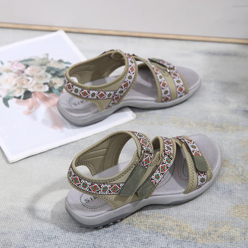 Women's Comfortable Hiking Athletic Sandals Arch Support Sports Walking Casual Summer Outdoor Beach Water Sandal