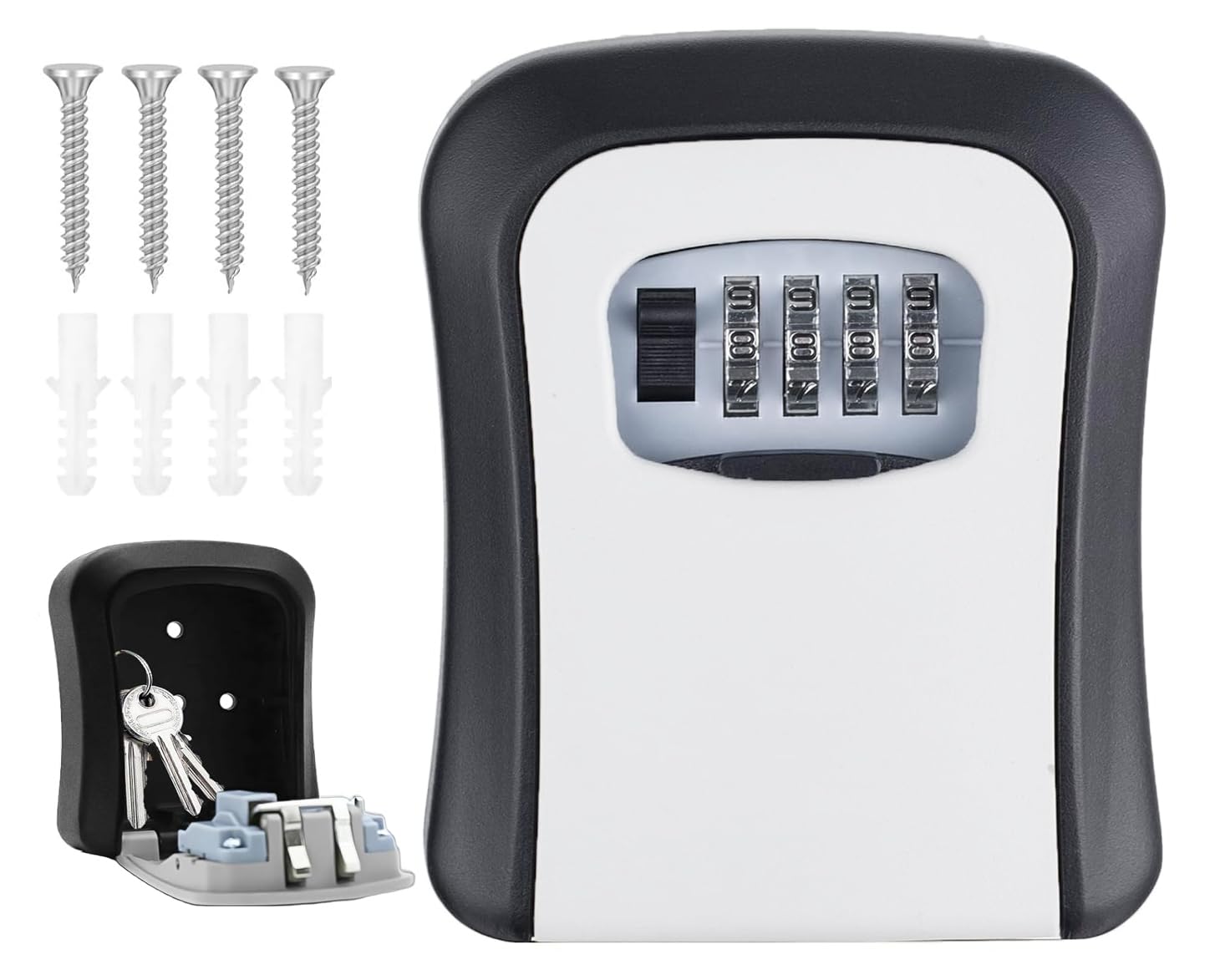 Outside Key Box Outdoor Heavy Duty Key Box Amazon.com: Key Lock Box For Outside With
