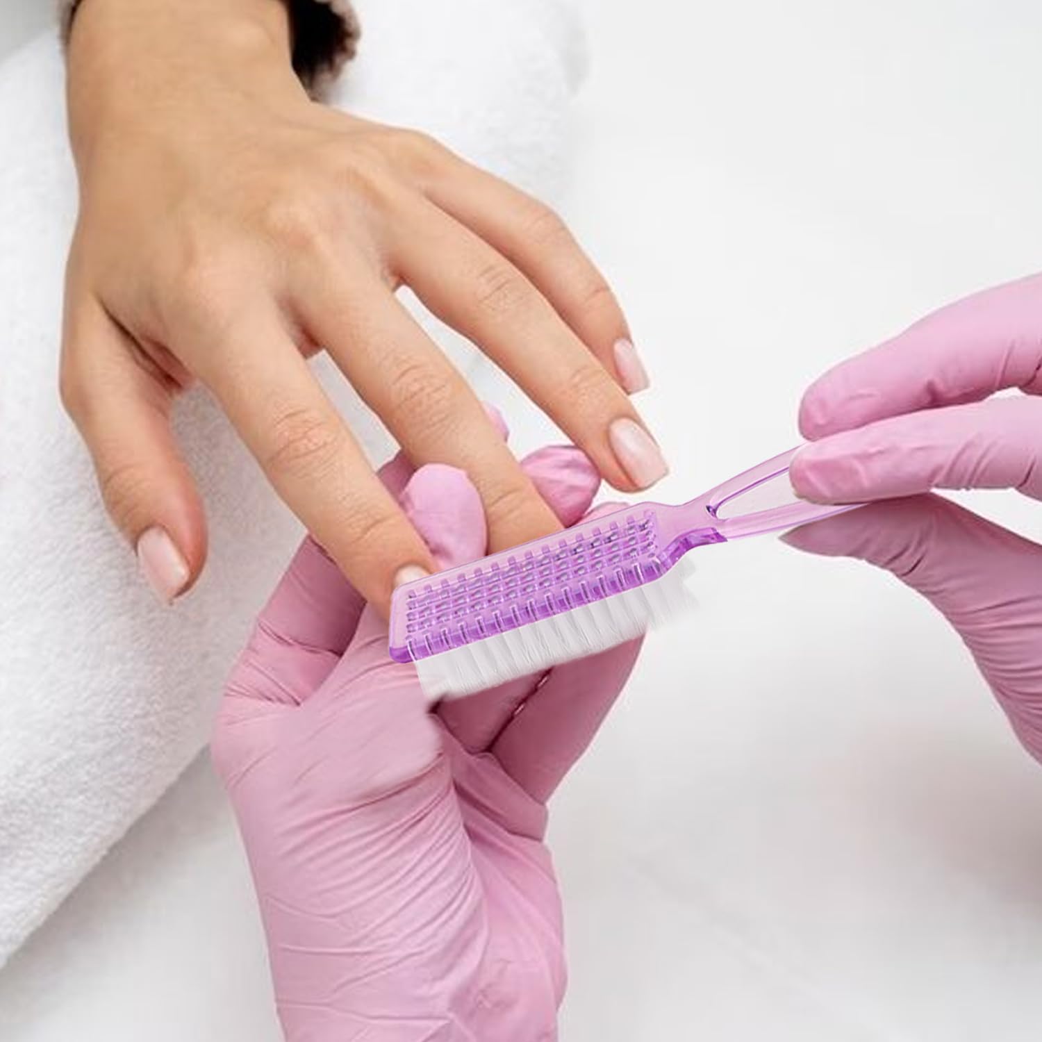 Confezione Da 5 Spazzole Per Unghie Con Manico Lungo, Spazzole Per Unghie Professionali, Spazzole Per Unghie Con Manico, Adatte Per La Pulizia Delle Mani E Delle Unghie Dei Piedi