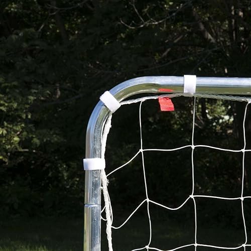 Miniatura 10 de Franklin Sports Competition Backyard Soccer Goals - Portable Outdoor Soccer Goal with Net - Steel Post Metal Soccer Net with Ground Stakes - Folding