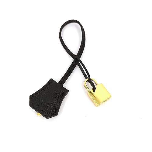 M-ioi-M Genuine Leather Key Clochette Bag Charm, Bell Key Holder,