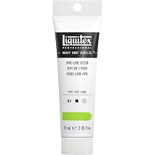 Liquitex Professional Heavy Body Acrylic Paint, 2-oz 59ml Tube, Vivid Lime Green