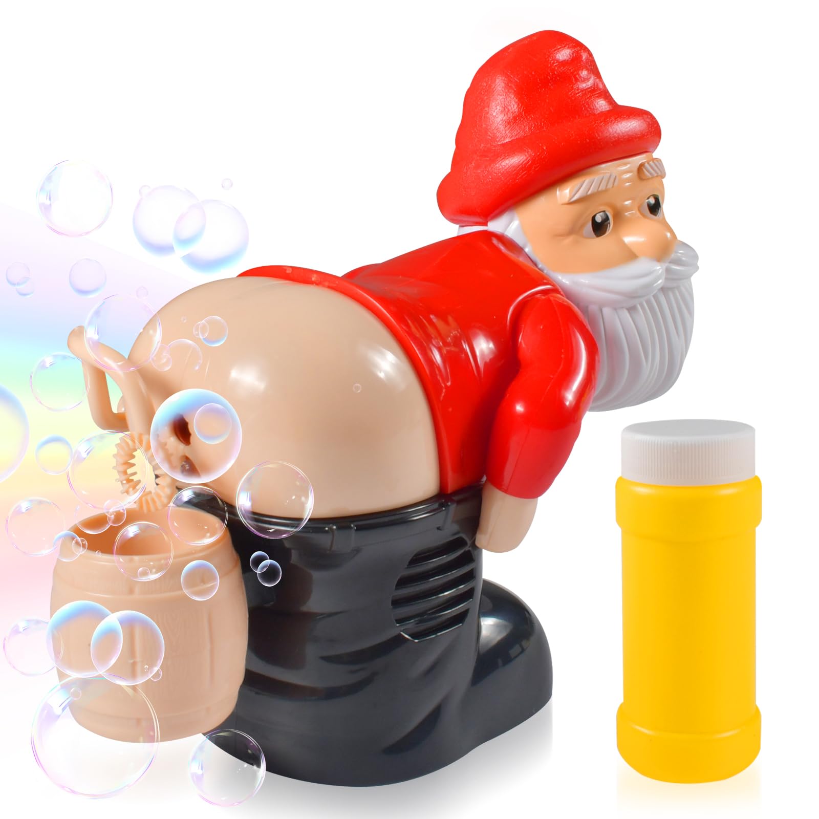 Santa Bubble Machine Bubble Blazen Kerstman Machine Automatische Grappige Kerst Bubble Machine Elektrische Blazen Bubble Speelgoed Scheten Bubble Machine Santa Bubble Machine Voor Kinderen