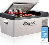 Alpicool C15 15 L Électrique Réfrigérateur Portable Réfrigérateur de Voiture 12/24V Camping congélateur pour Maison,voiture ou camion 20°C à -20°C - 1
