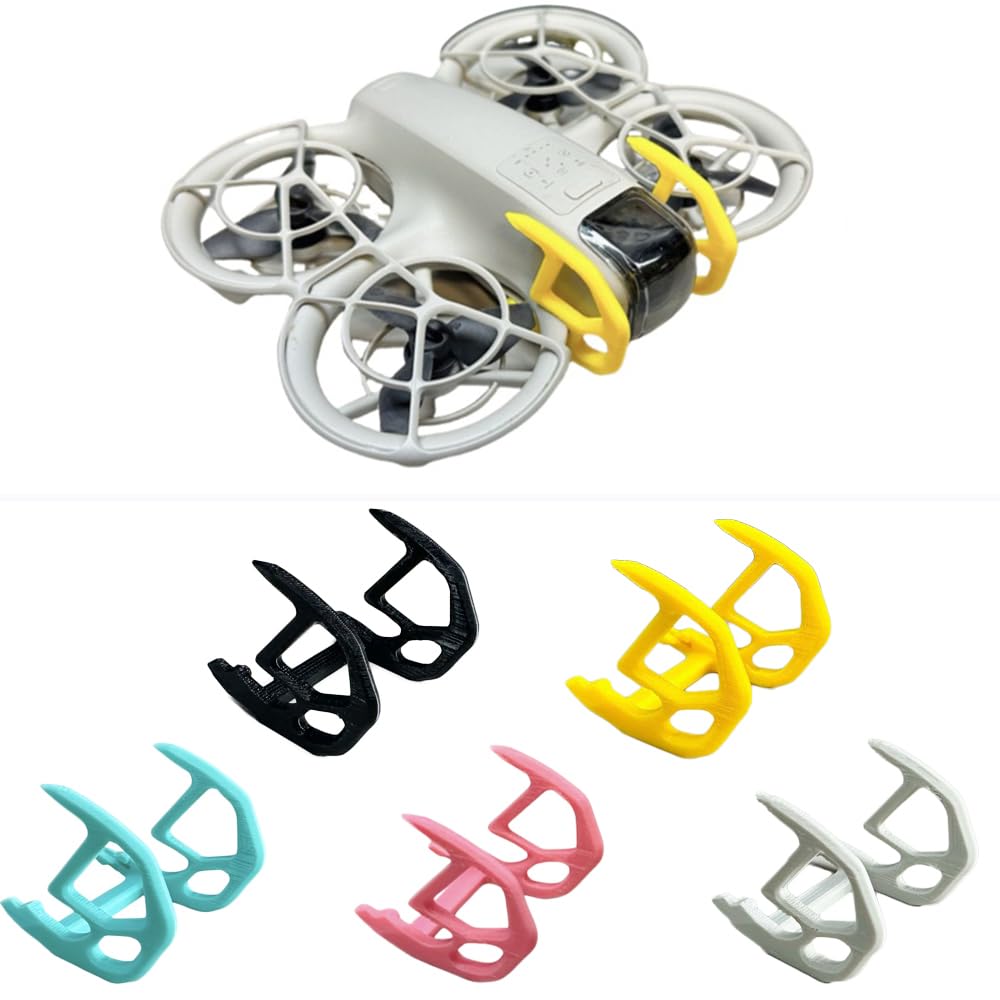 Hesupy for DJI Neo Drone Gimbal Bumper Guard Lens Safety Anti-Collision Protector Camera Gimbals Guard Protective Bar Accessories (Yellow)