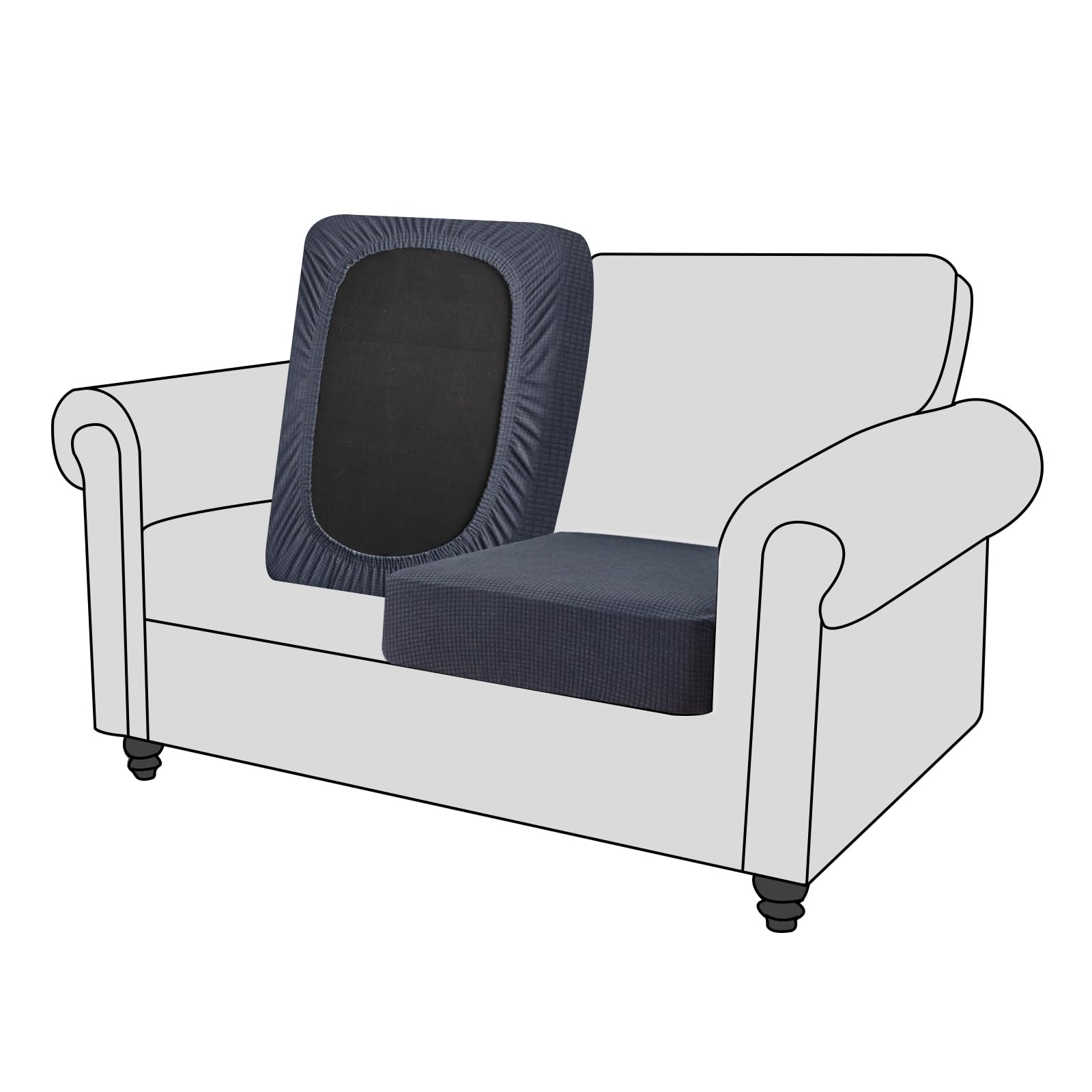 Sofa Zitkussen Hoezen, Bank Kussenhoezen Voor Individuele Sofa Zitkussen Hoezen, Bank Kussenhoezen Voor Individuele