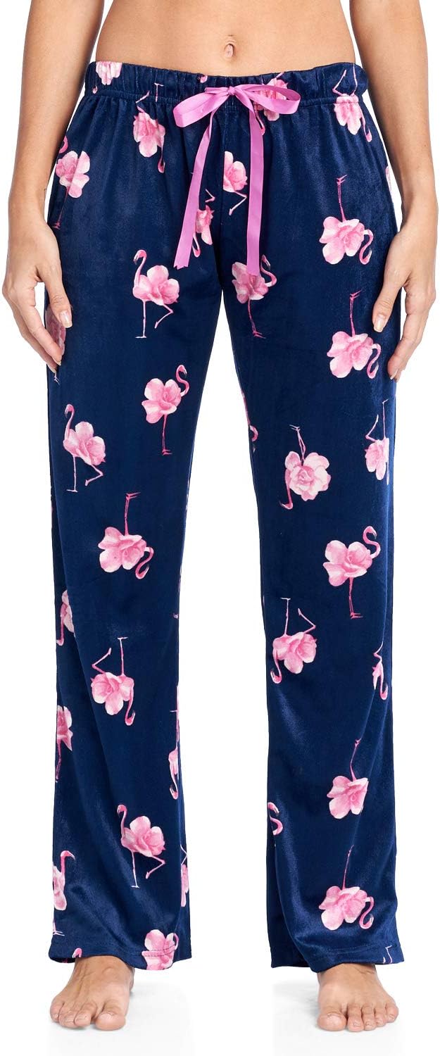 Ashford & Brooks Women's Plush Mink Fleece Pajama Sleep Pants - Image 2