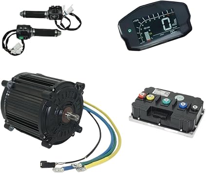 Mid Drive Motor Encoder Mid Drive Motor Conversion Kit with ND721200B Fardriver Controller 180 8000W 72V 140KPHwith 13T