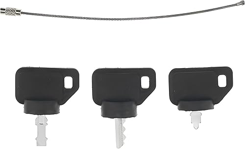 Ongisnow Juego de llaves de cortacésped de 3 piezas 103-2106 532140401 09287000 para Toro Zero Turn AYP Craftsman