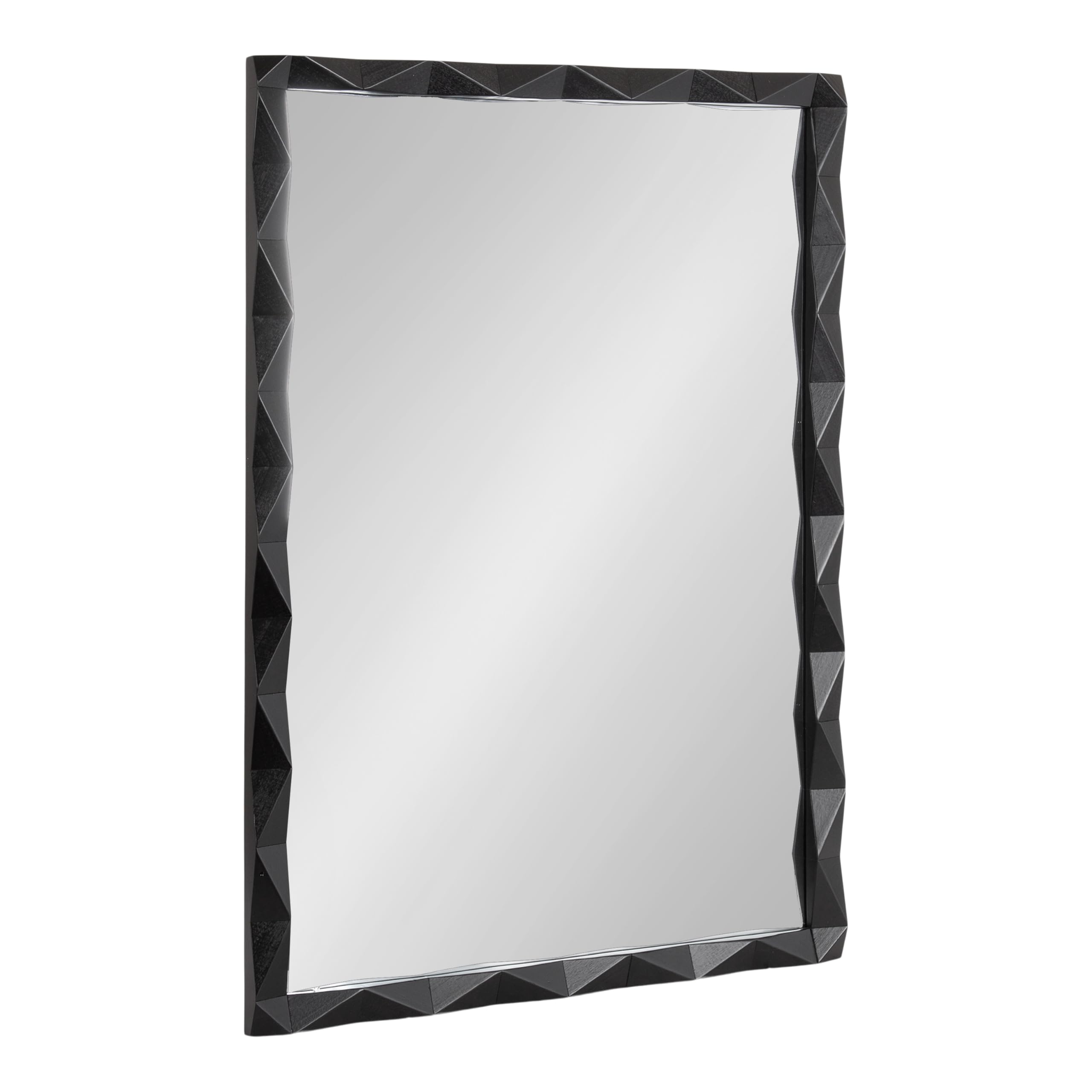 Kate And Laurel Leanna Glam - Espejo De Pared Horizontal, 20 X 30, Dorado, Sofisticado Espejo Grande Para Pared