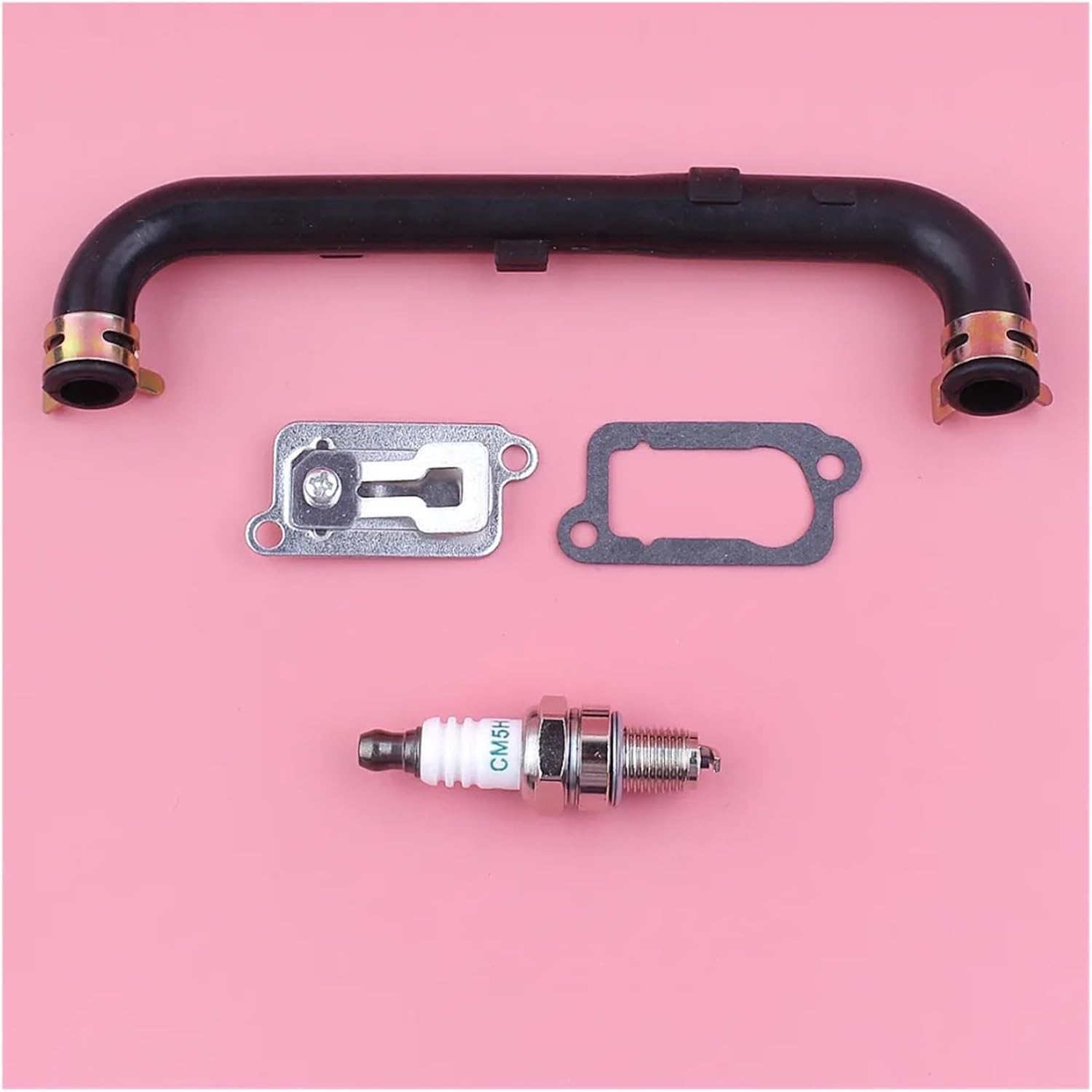 Oil Outlet Valve Plate Assy Hose Tube Spark Plug Kit for GX35 GX 35 Lawn Mower Small 4 Stroke Engine Motor Spare Part