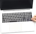 RAYA Silicone Keyboard Cover for HP ZBook 8 G1i / HP ZBook X G1i 16inch Laptops (Black) gallery image