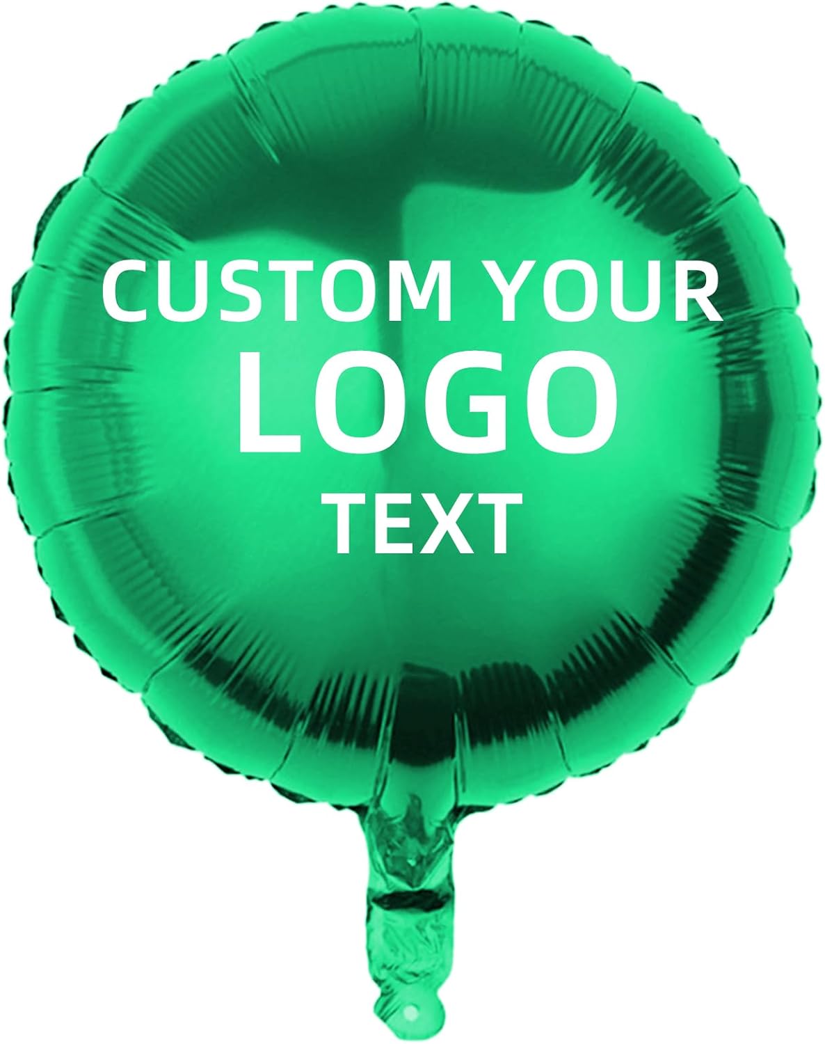 10Pcs 18 inch Custom Round Foil Balloon – Personalized with Logo, Photo or Text – Helium Mylar Balloon for Party, Event, Business,Birthday,Wedding (20)