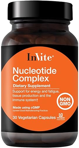 Invite Health Complejo de nucleótidos - Apoya la salud inmunológica y la energía - Contiene mezcla de complejos de nucleótidos 400 mg incluyendo