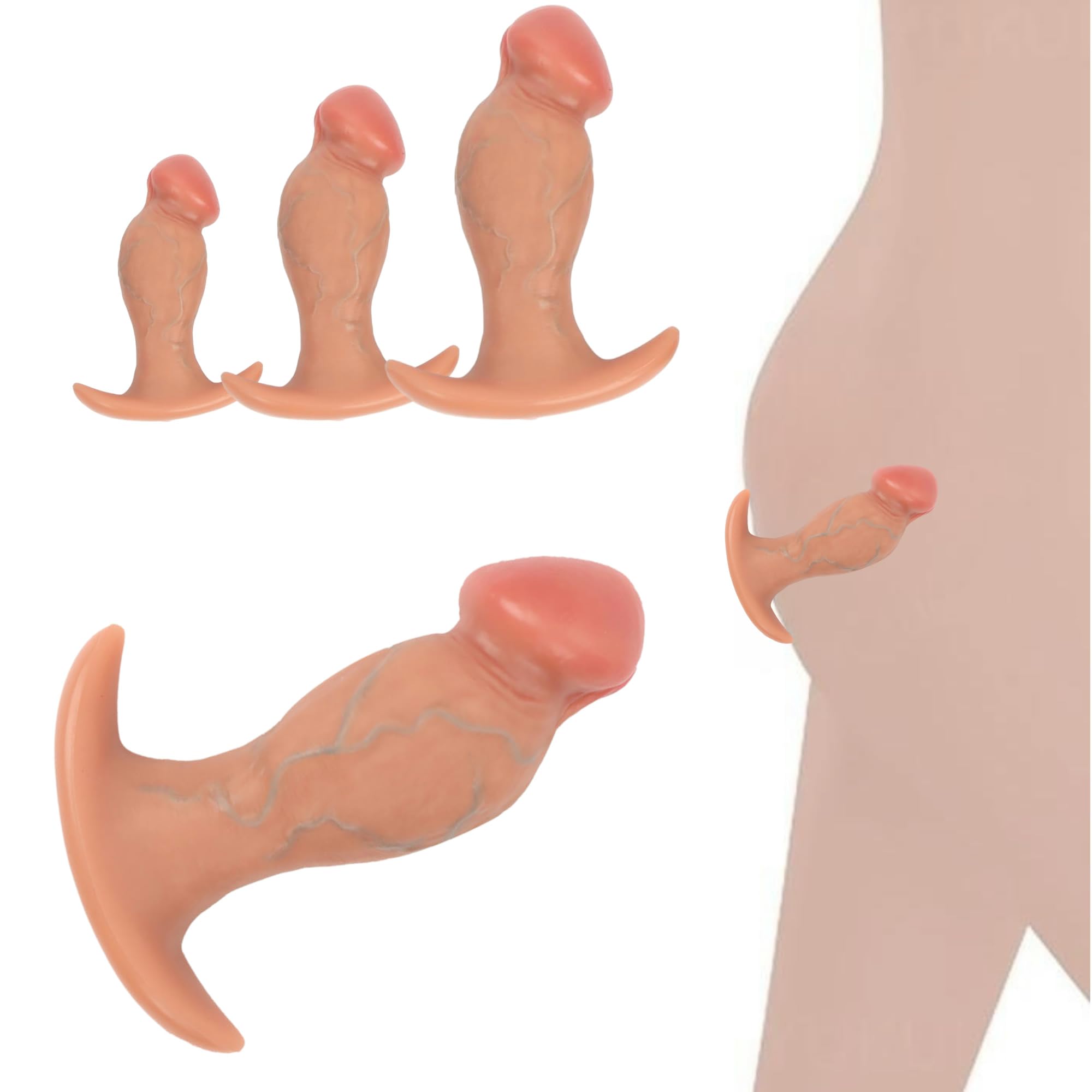 Amazon.com: ZERKOR Anal Plug RealFeel Butt Plug Huge Anal Dildo, Realistic  Soft Buttplug for Anal Play, Adult Aanl Sex Toy for Male and Female, Giant  Butt Plug Wearable Anal Sex Toy for