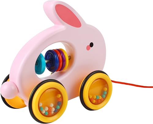 Miniatura 8 de Juguetes de tracción para niños pequeños, juguete para caminar para niños pequeños y principiantes para mayores de 3 años TLWJC-01 (Tortuga) 7033