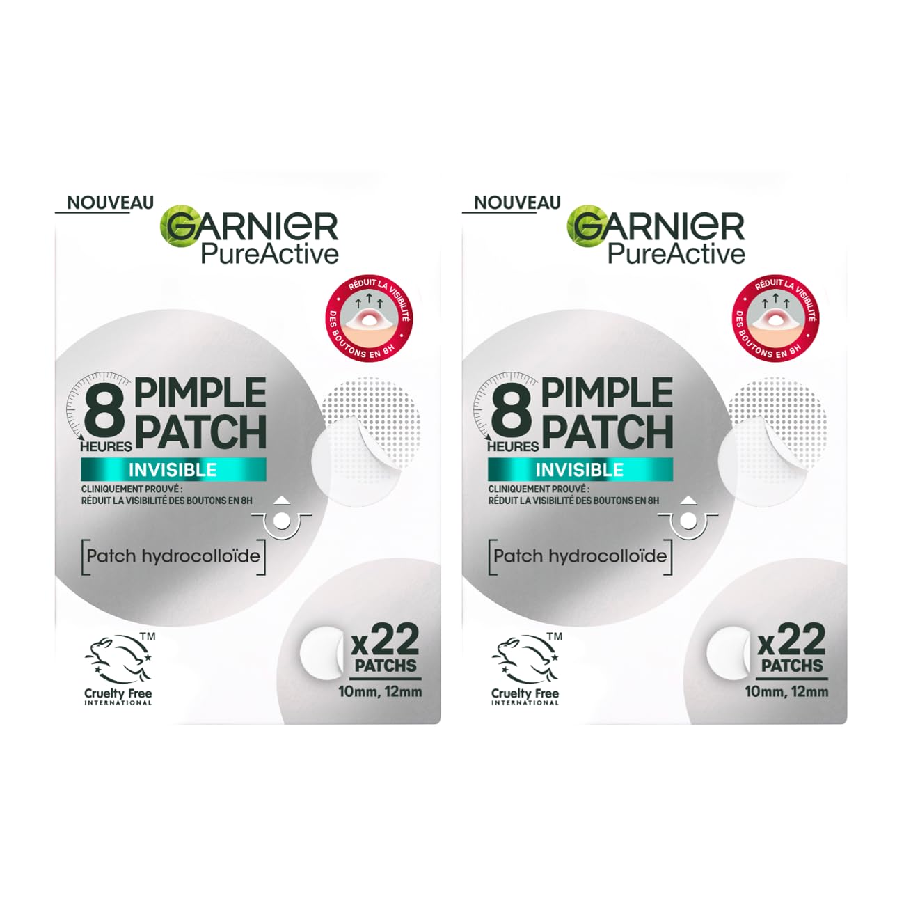 Patch bouton hydrocolloïde Garnier, soin réparateur discret pour tous - 14