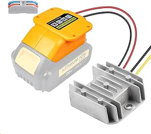 Dewalt Batteries 15A 180W Step Down DC 20V To 12V DIY Converter