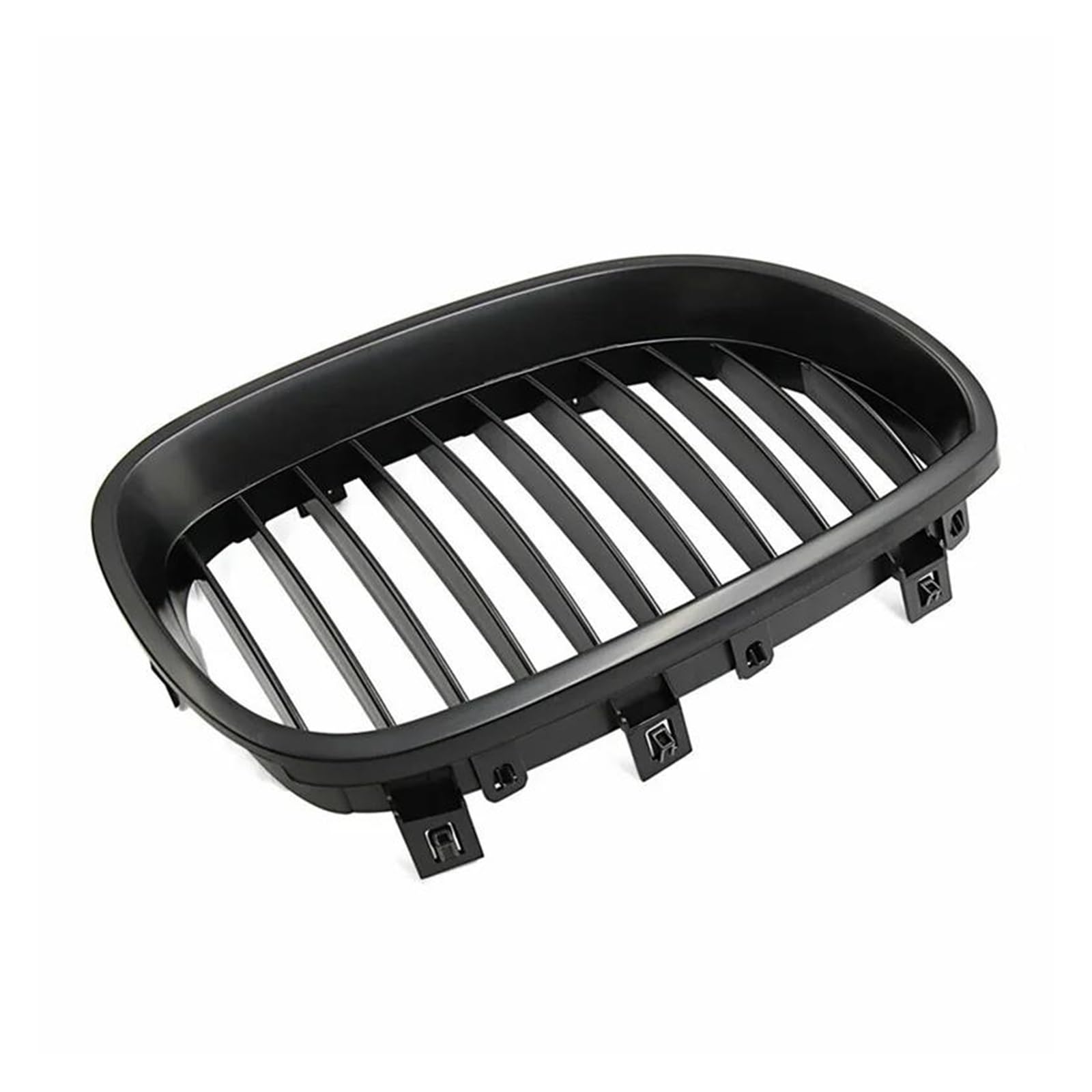 Parrilla delantera de riñón para BMW E60 y E61 2003-2010, rejilla de capó estilo carreras 7