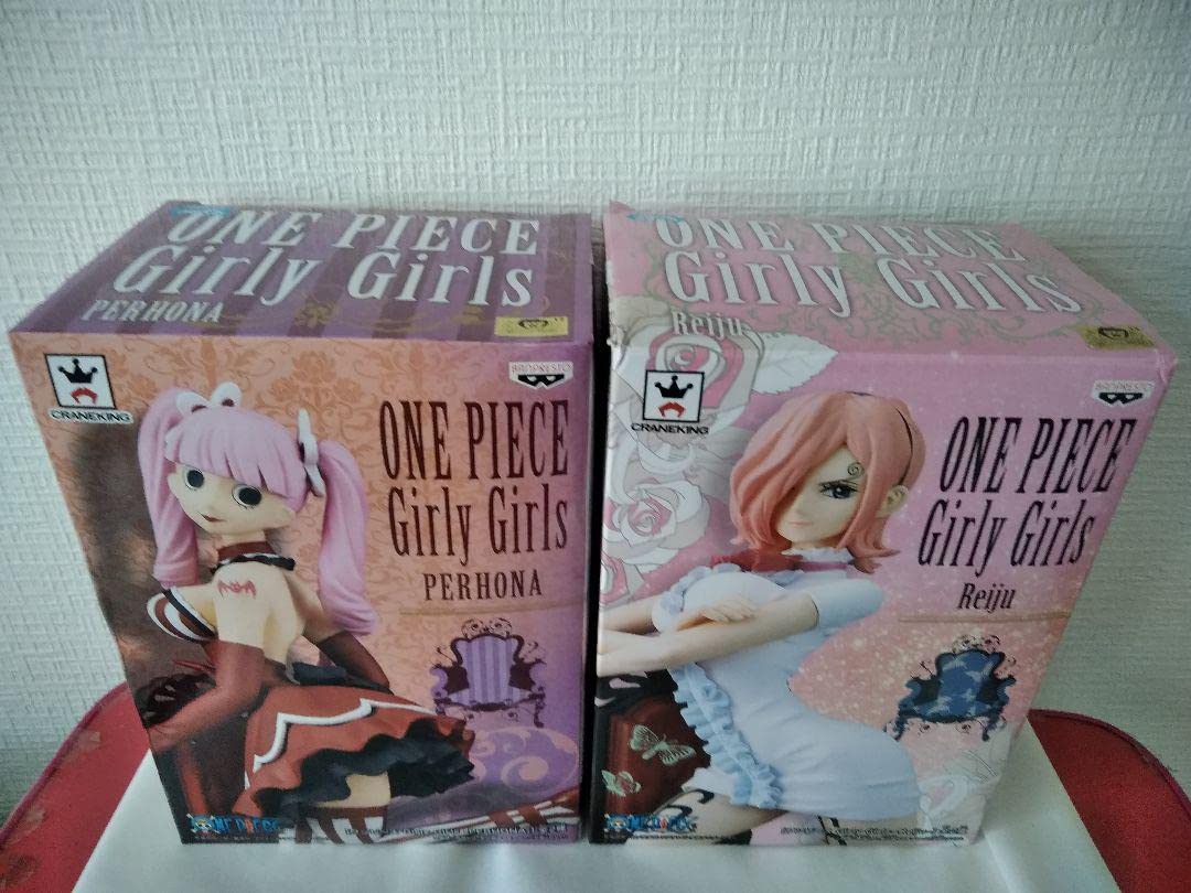 Amazon | ワンピース レイジュ ペローナ Girly Girls フィギュア 2点 