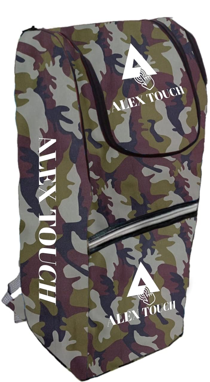 Star House Cricket Kit Duffle/Heavy Duty Material (Green, Army)-picture-30