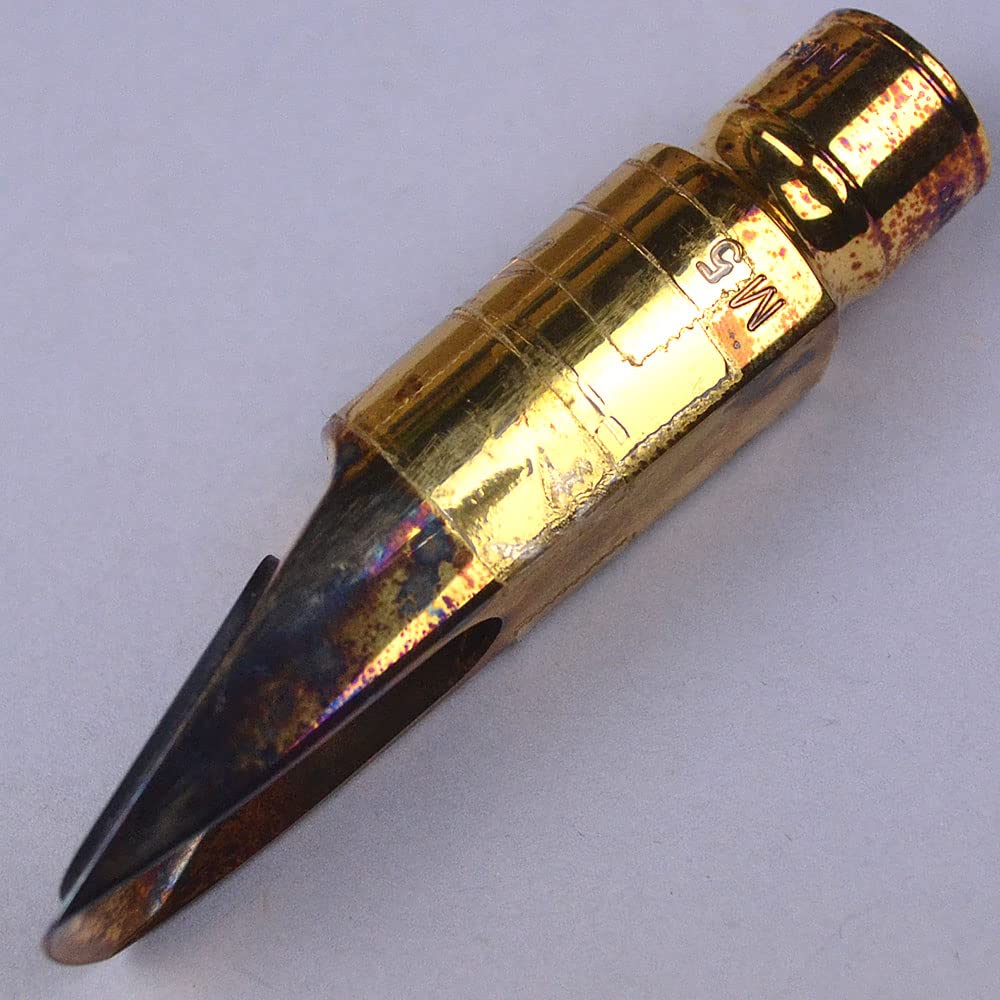 【廃番・希少】MALTAモデル・メタル・マウスピース／ガンメタメッキ／M5 廃番・希少】MALTAモデル・メタル・マウスピース／ガンメタメッキ／M5