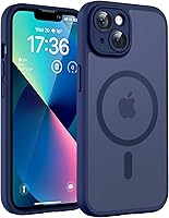 Vista 127 de TOCOL Funda magnética 3 en 1 para iPhone 14 Pro, mejorada [protección completa de cámara] con 2 protectores de pantalla, funda de grado militar