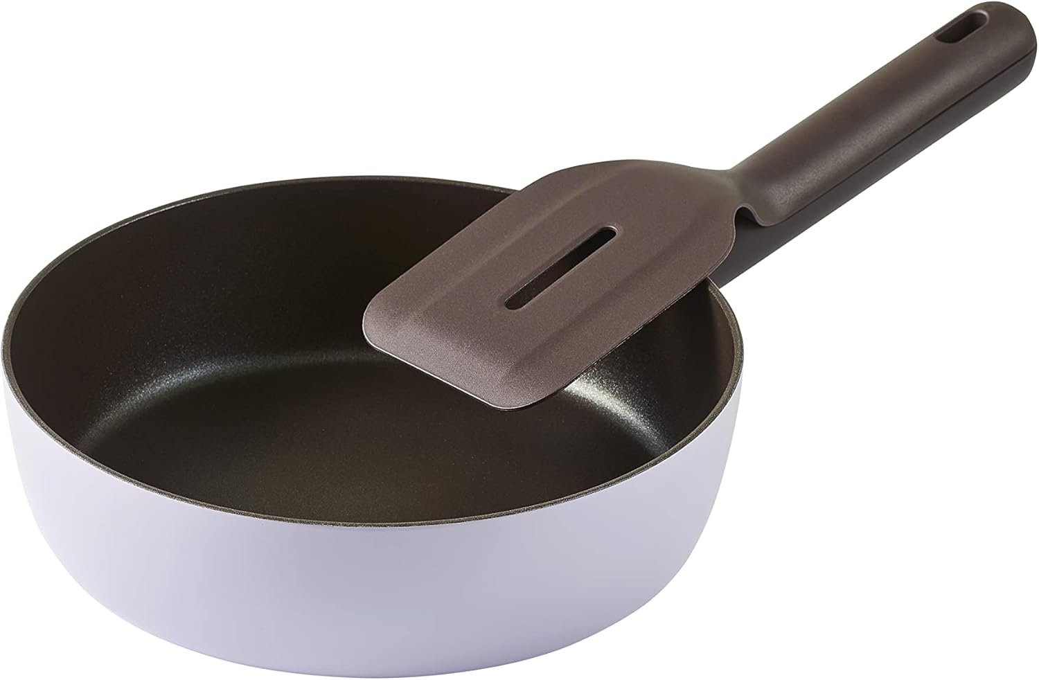 Dr.HOWS Neo Nonstick Coating Saute Pan 9.5 inch Lavender