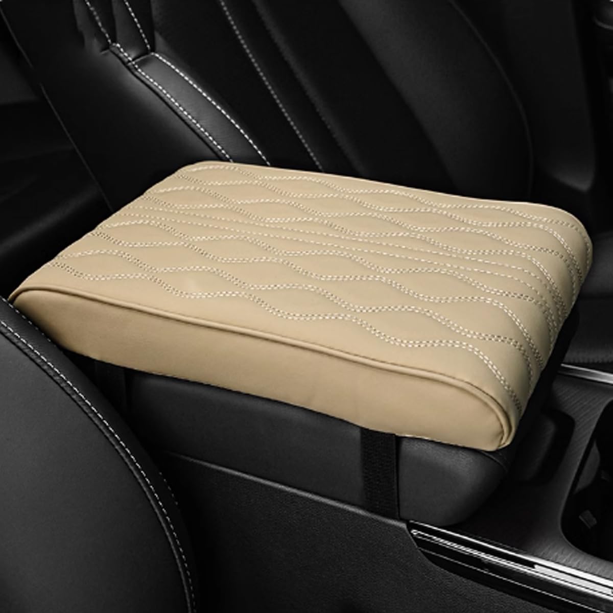 Copri Bracciolo Centrale Per BMW Serie 1 F40 (2019-2024) - Cuscino In Memory Foam, Antiscivolo, Facile Installazione