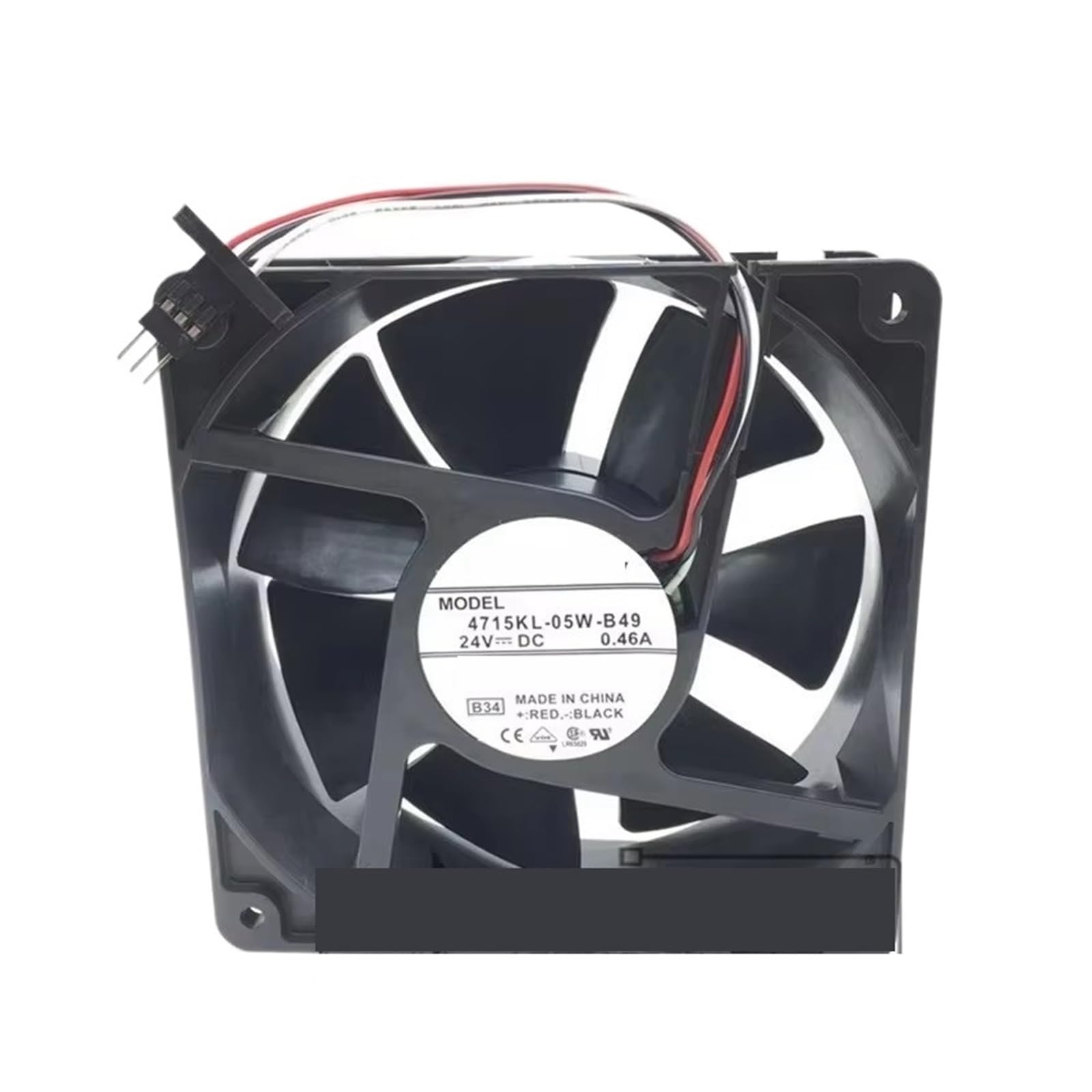 TPKMVGAP 4715KL-05W-B49 24V 0.46A 120 * 120 * 38mm 12CM cooling fan