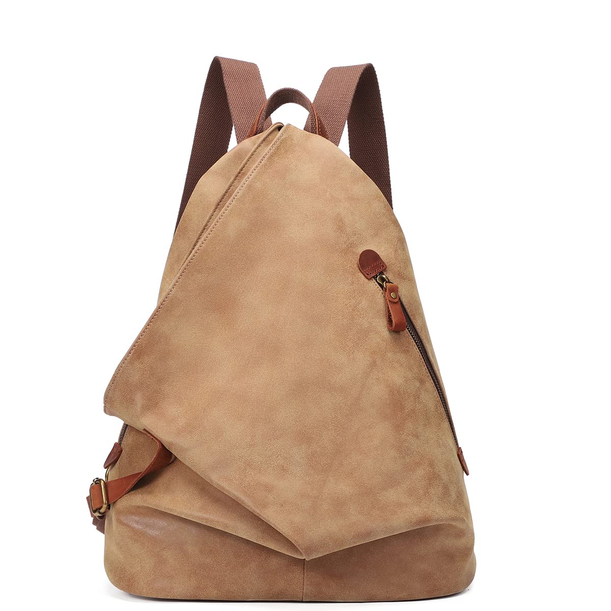 Zaino vintage in tela - Zaino da viaggio grande casual Zaino da viaggio all'aperto Zaini da trekking Borsa a tracolla per uomo Donna