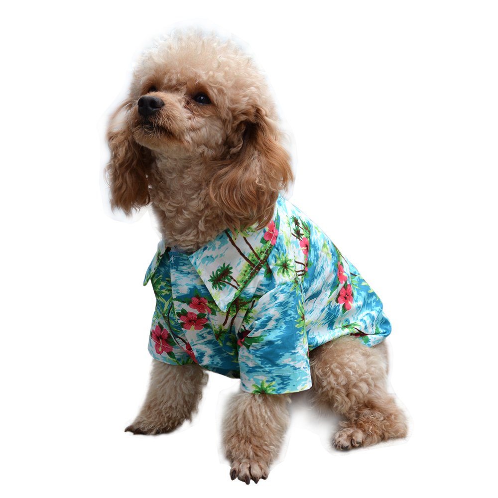 Buy EXPAWLORER Hawaiian Dog Shirt Summer Hawaii Style Breathable