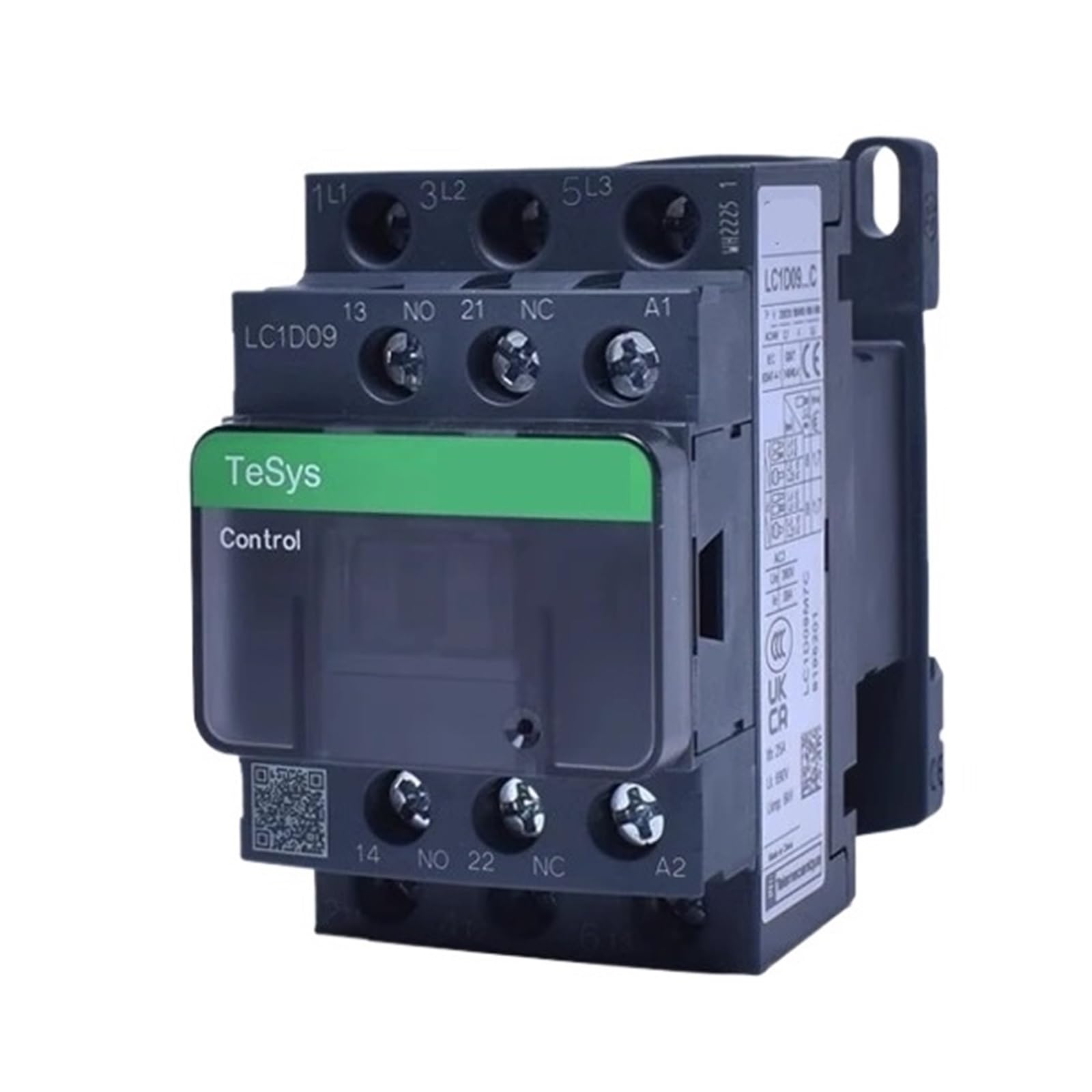 Contacteur tripolaire LC1D12 bobine 24V à haute endurance 50/60 Hz