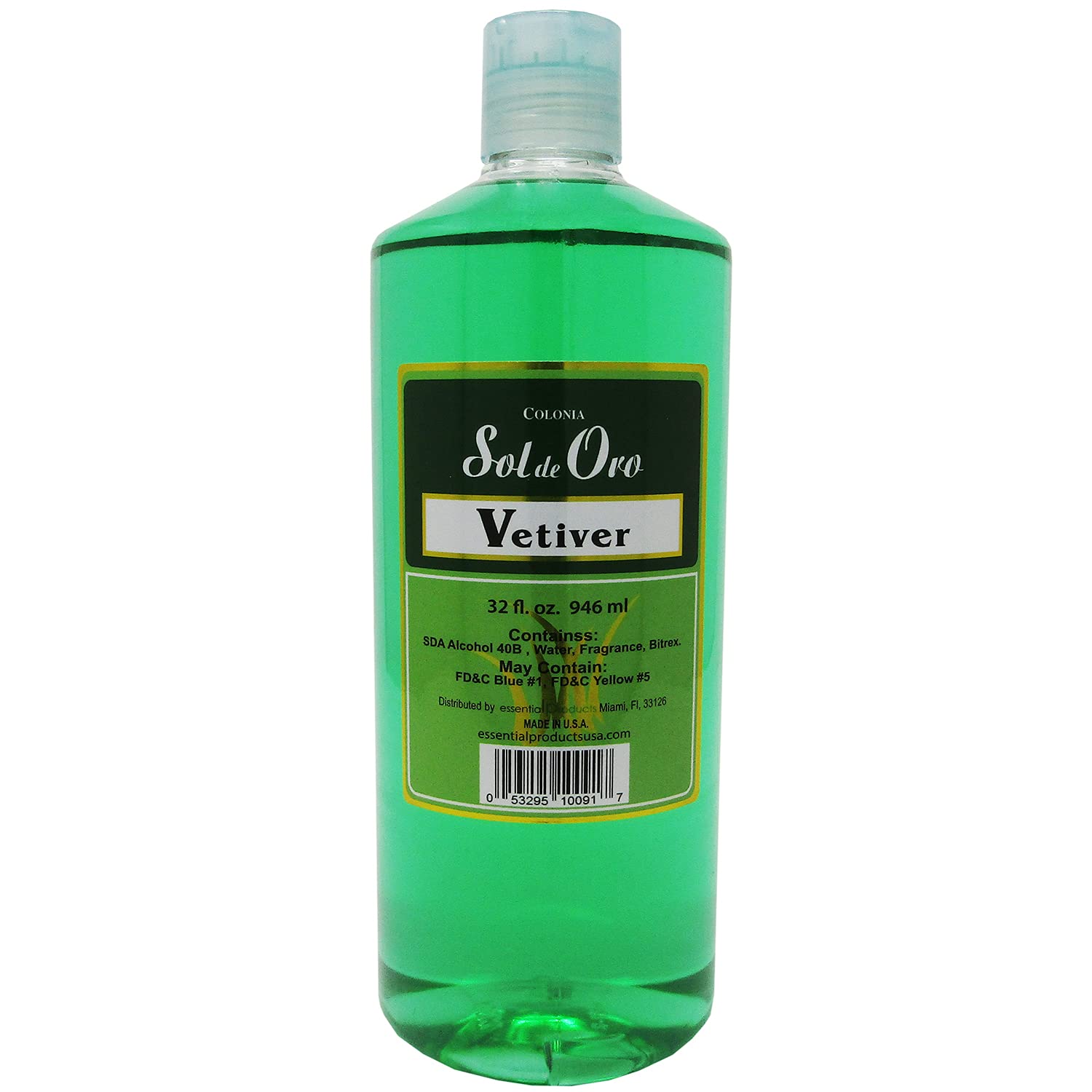 SOL DE ORO Colonia Vetiver 32 oz