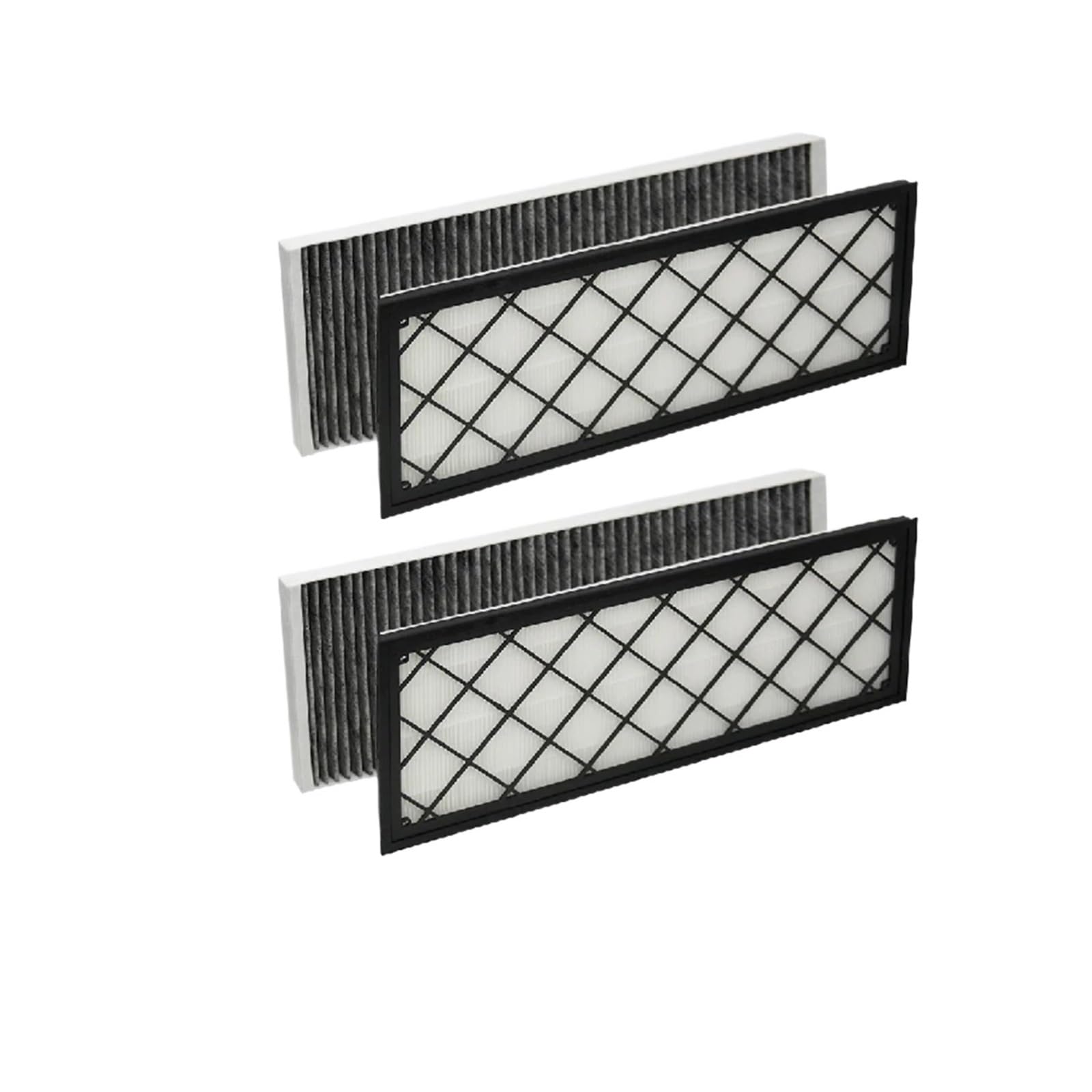 4 Piezas Filtro De Aire De Cabina Compatible Con Tesla